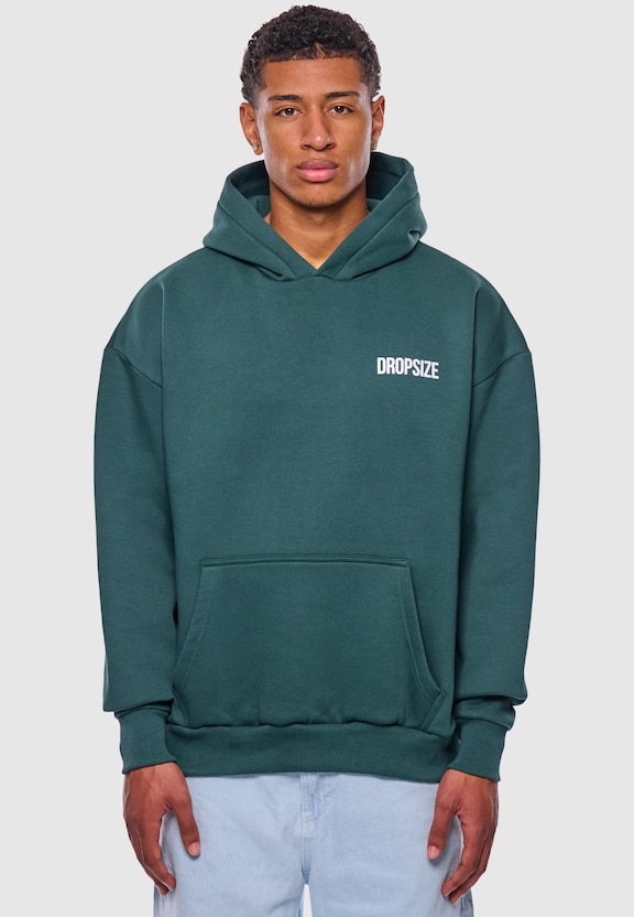 Heavy Oversize HD Print Hoodie-0