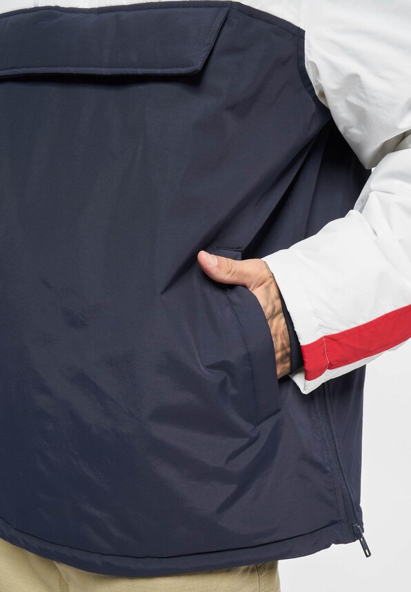 3-Tone Padded Pull Over Hooded-4