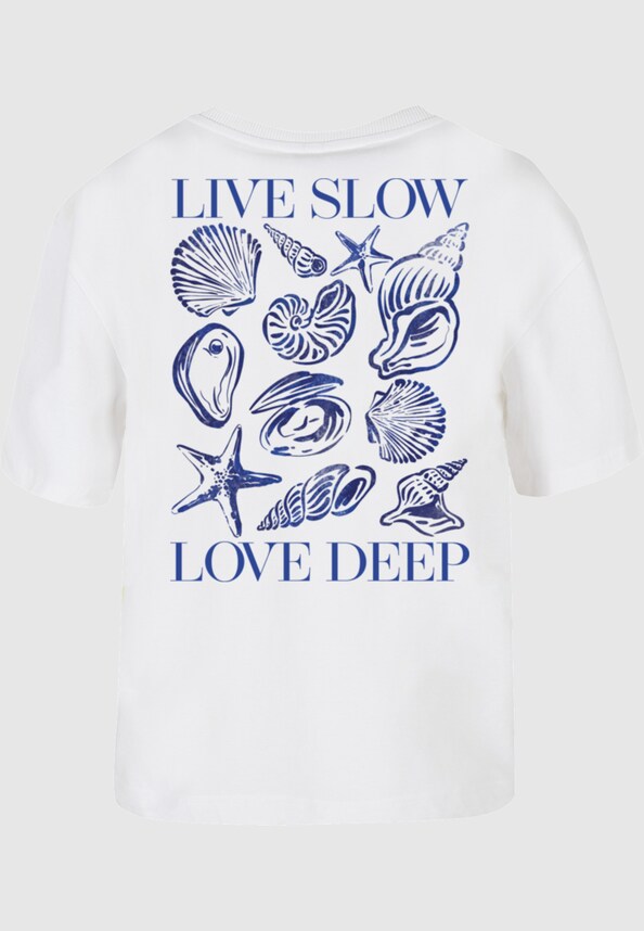Live Slow Seashells Tee-3