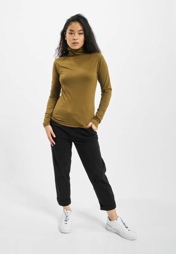 Ladies Basic Turtleneck LS -3
