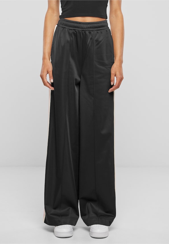 Ladies Pin Tuck Track Pants-0