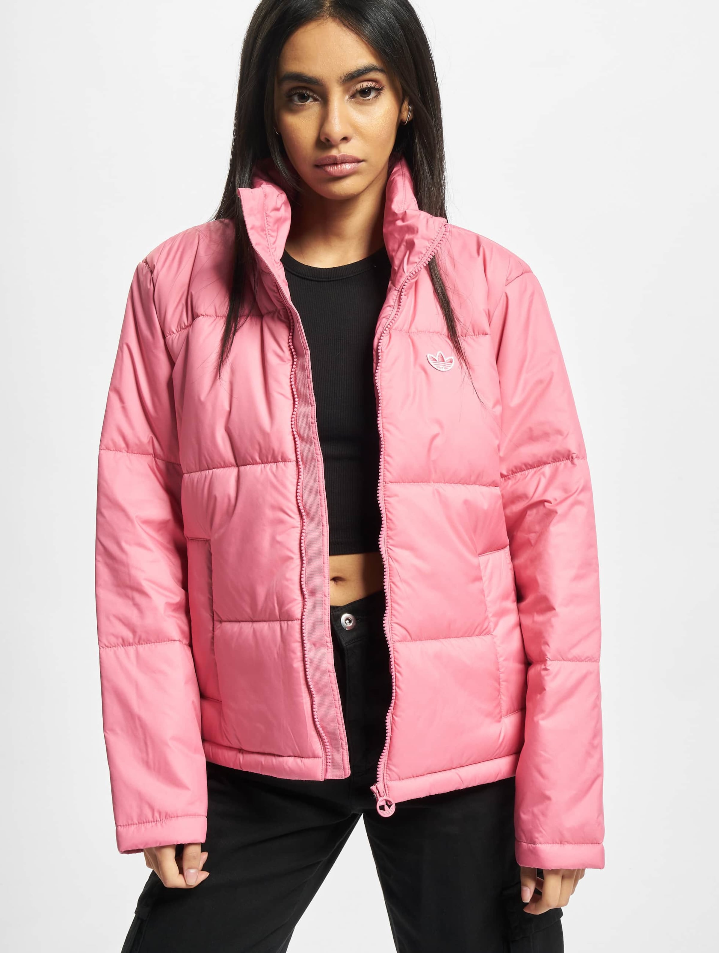 Adidas originals damen top fliegerjacke rosa