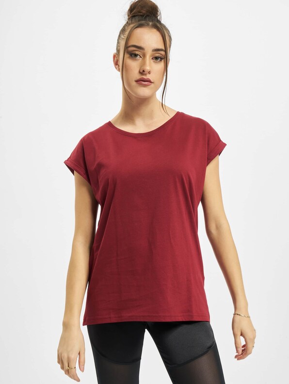 Ladies Organic Extended Shoulder Tee-2