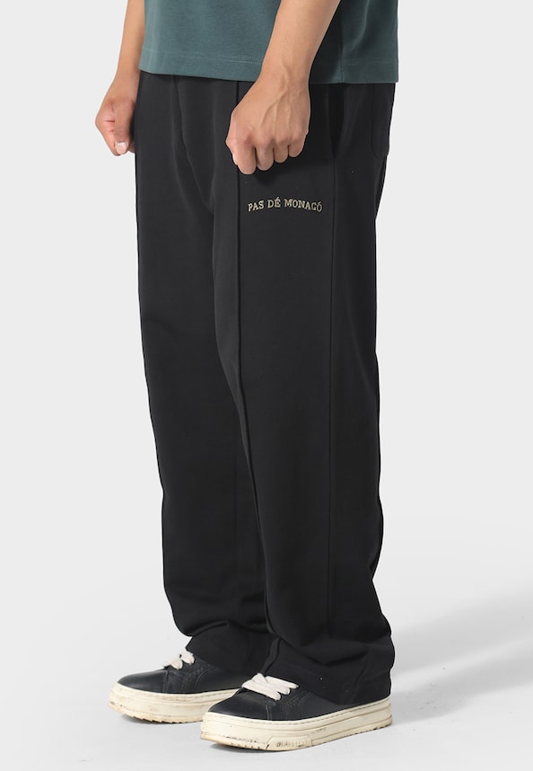 BRODERIE ZIP PANTS-2