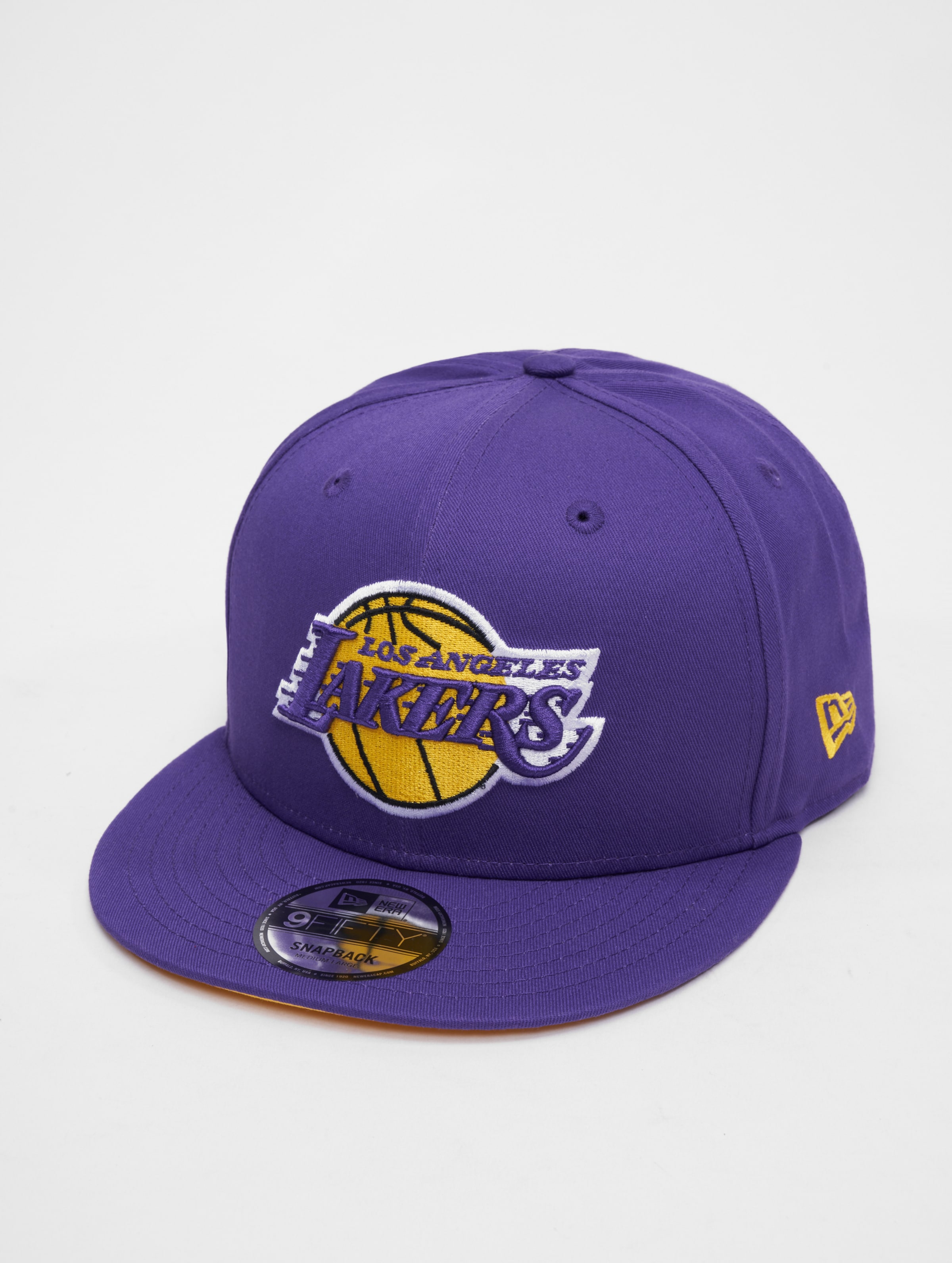 New Era LA Lakers NBA Rear Logo 9FIFTY Snapback Caps Frauen,Männer,Unisex op kleur violet, Maat SM