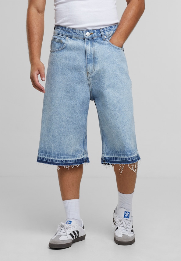 Joran Open Hem Baggy Shorts-0