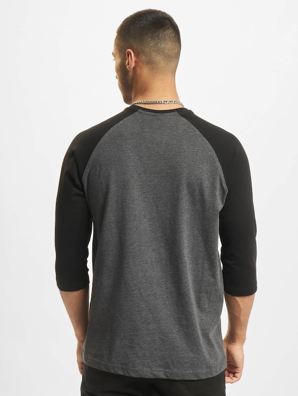 Urban Classics Contrast 3/4 Sleeve Raglan T-Shirt-1