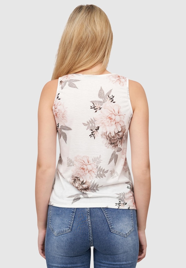 Cloud5ive Damen Top mit All Over Blumen Print-1