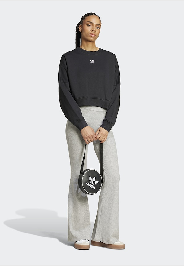 Sportswear Oversized Fleece Crop Hoodie Dance-2