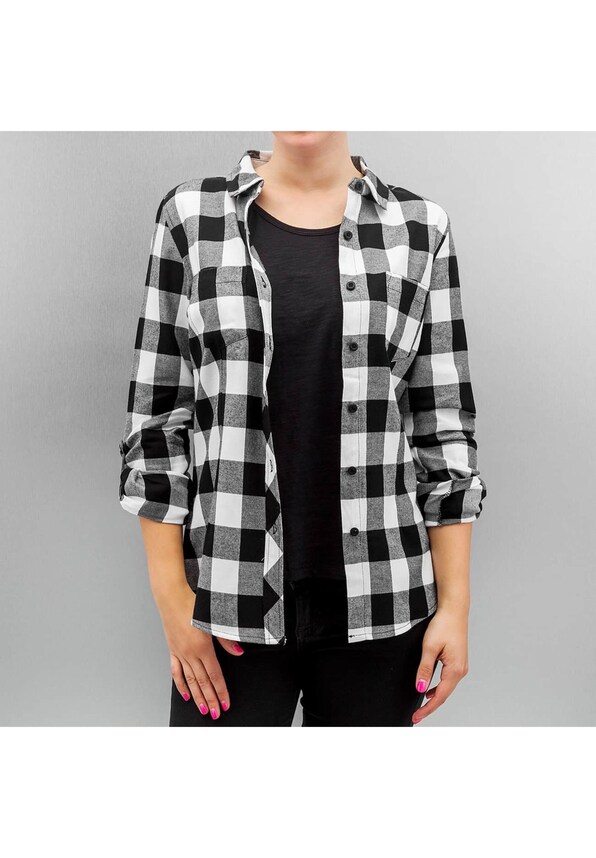 Ladies Turnup Checked Flanell-2