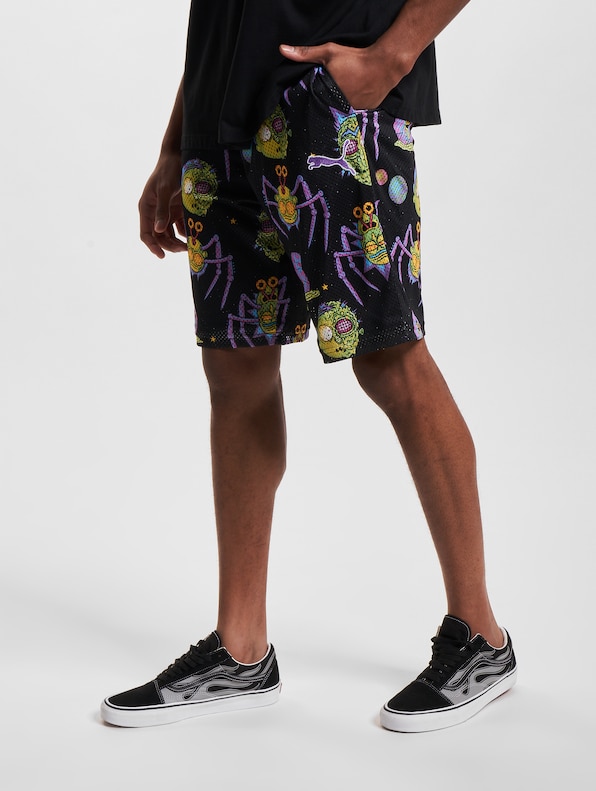 Puma Rick and Morty All over Print Shorts-0