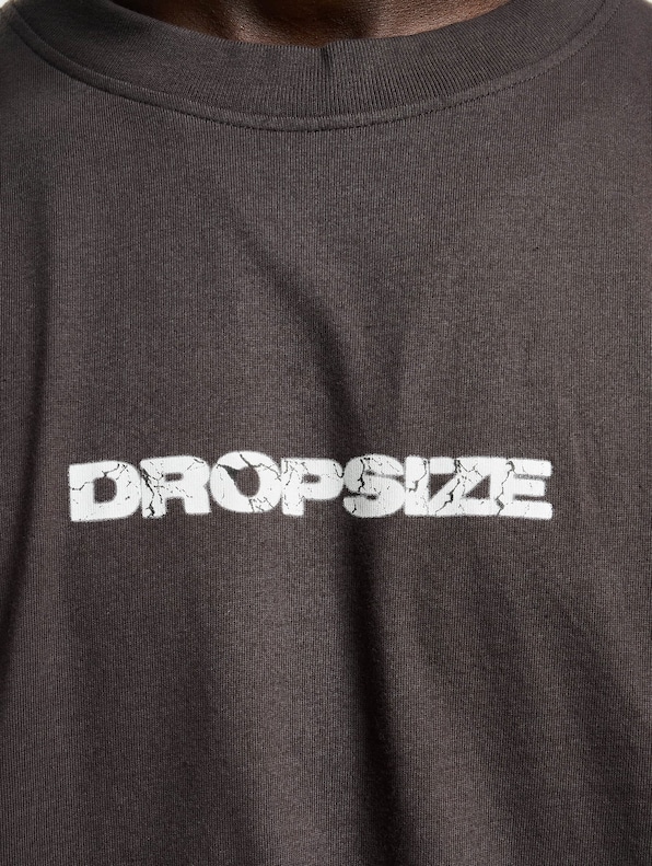 Dropsize Heavy Oversize Moon Washed T-Shirt-3