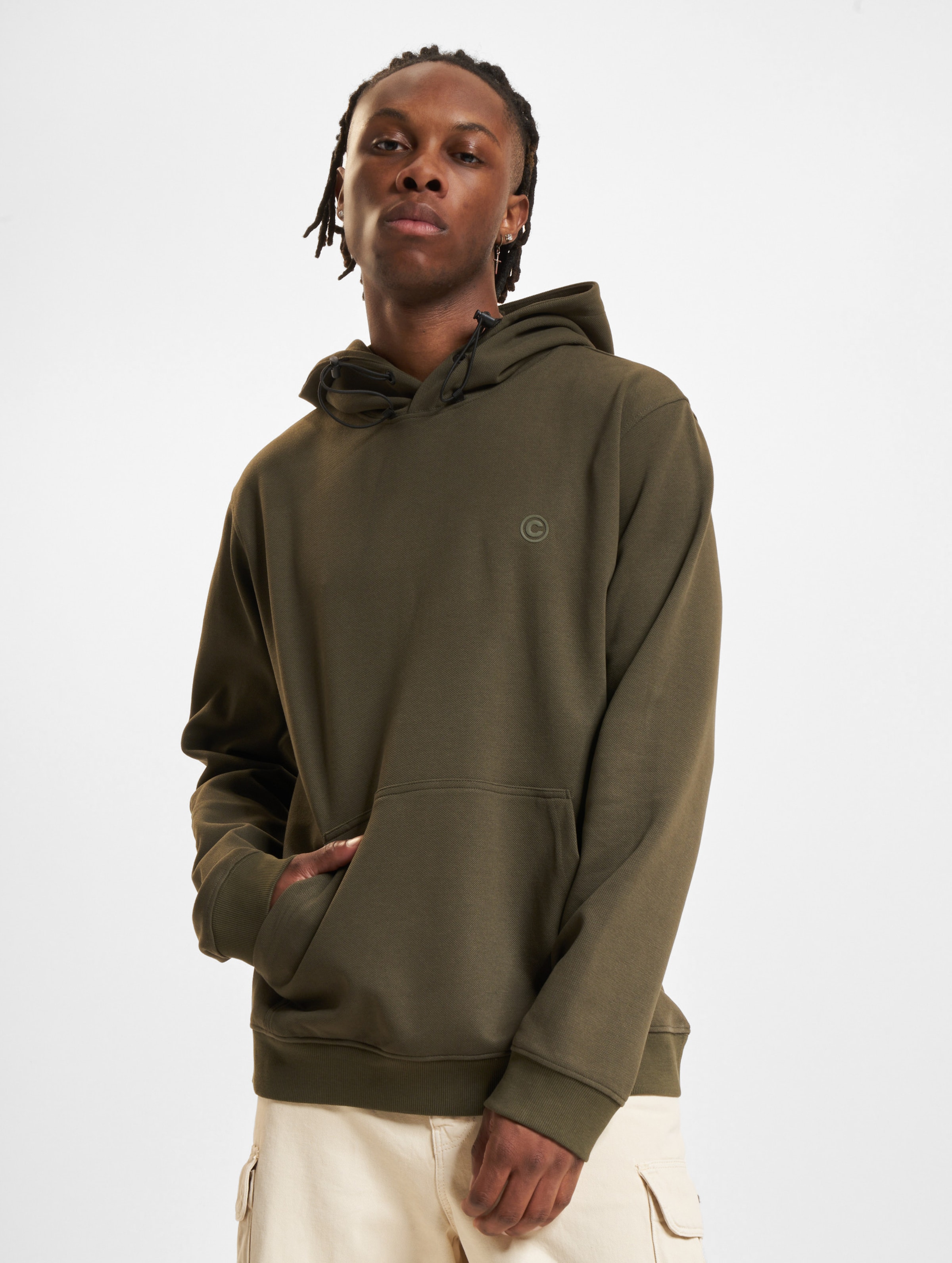 Jack & Jones Outdoor Sweat Hoodies op kleur groen, Maat L