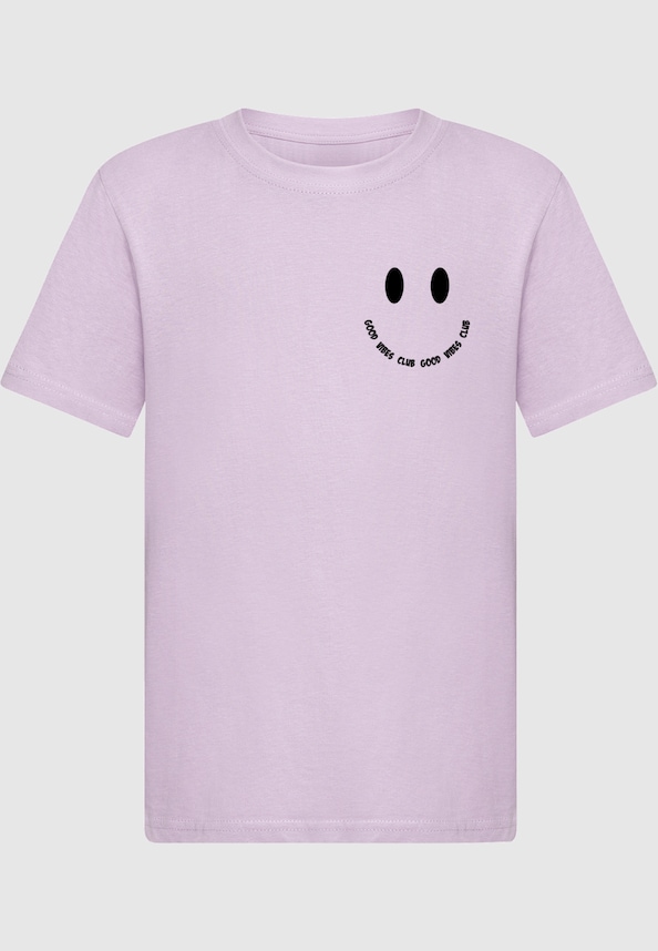 Kids Good Vibes Club Front for Light -  Basic Tee-2