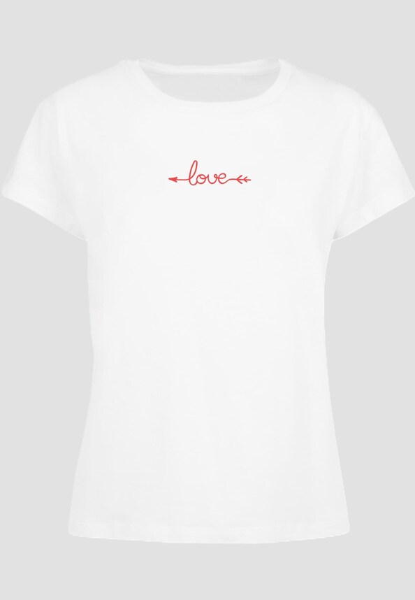 Ladies Hugs & Love - Love Arrow Box Tee-2