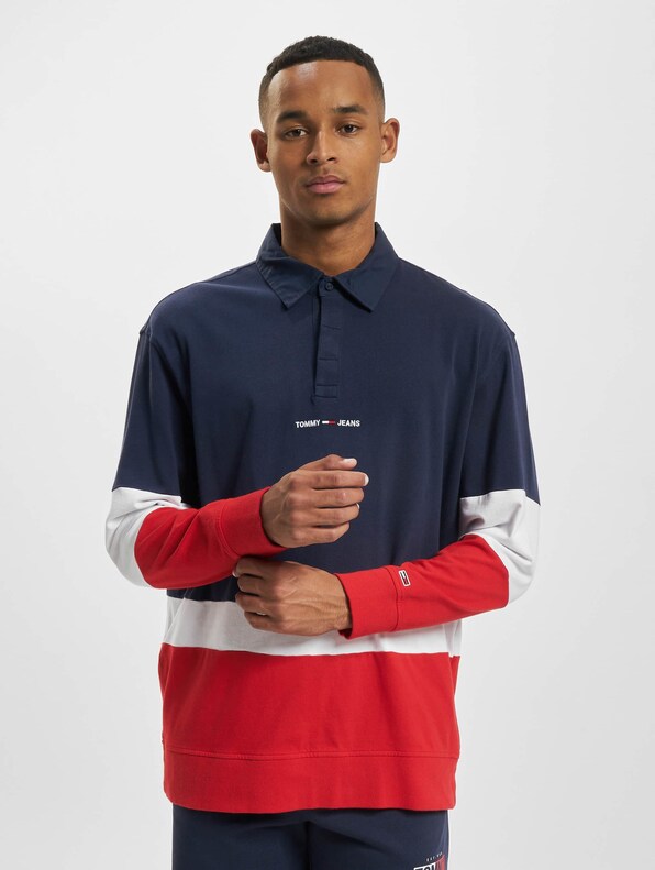 Tommy Jeans Soft Colorblock Rugby-2