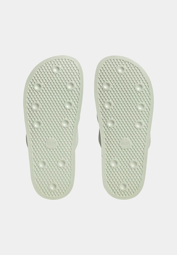 Adidas Originals Adilette Essential Sandals Linen Green/Linen-2