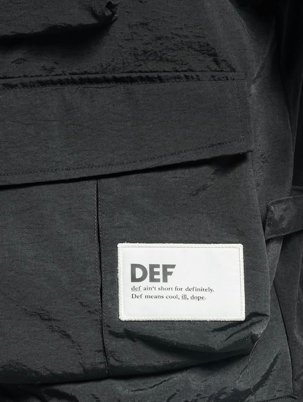 DEF Capsule Vest Black-3
