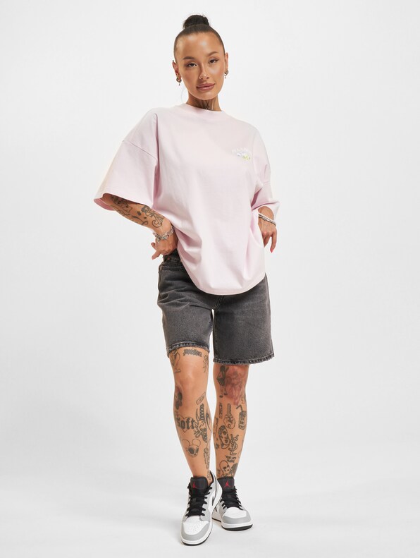 PEGADOR Lucia Heavy Oversized T-Shirts-5