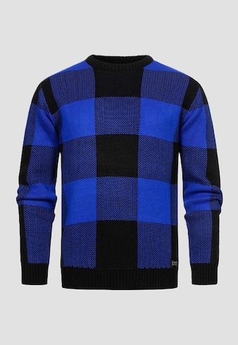 Rusty Neal Herren Strick Sweater Karo