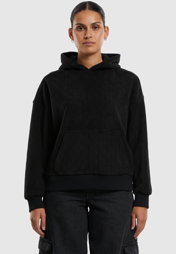 Ladies Jacquard Velvet Oversized-2