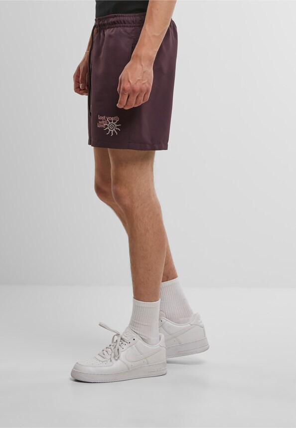 Lost Youth Swim Shorts - With Love-2