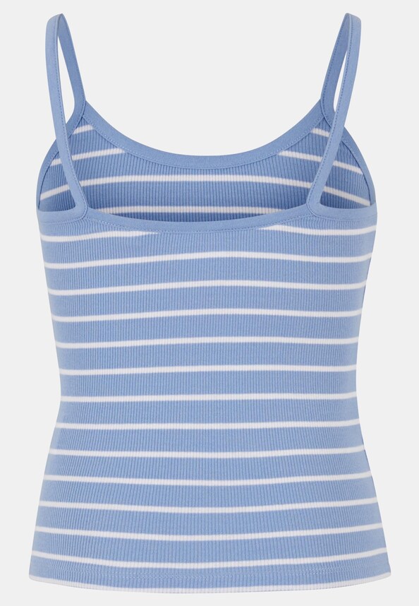Girls Striped Rib Basic -1