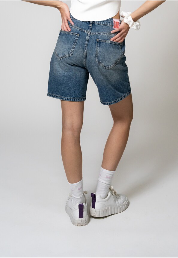Toum Denim Shorts-1