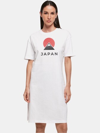 Ladies Japan Organic Oversized Slit Tee 