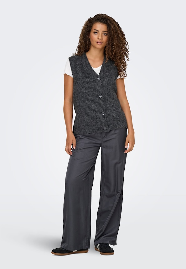 ONLJANE SL V-NECK BUTTON-4