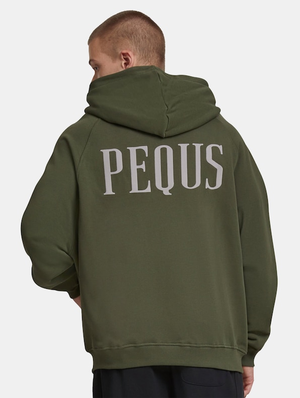 PEQUS Mythic Logo Zip Hoodies-1