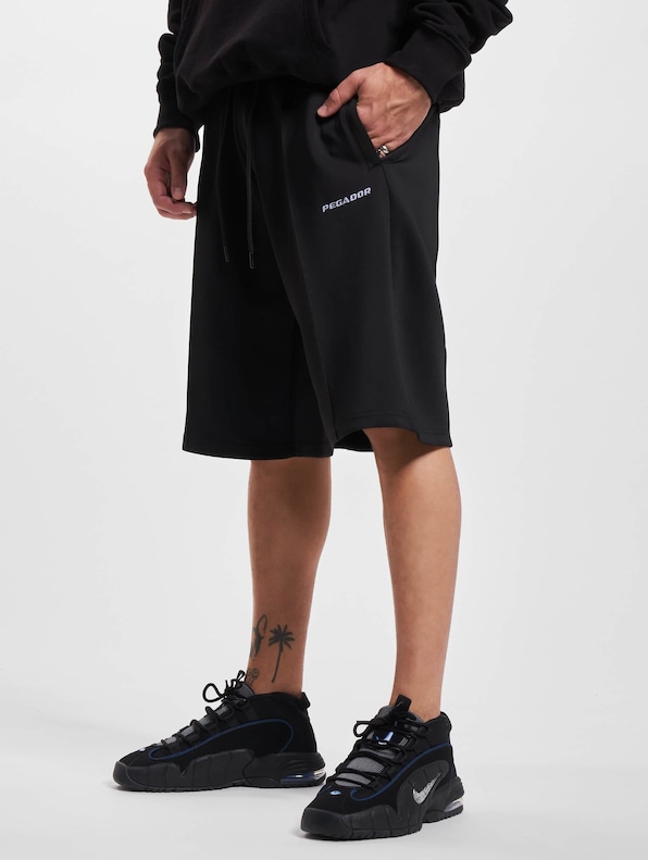 PEGADOR Tripp Logo Wide Track Short-0