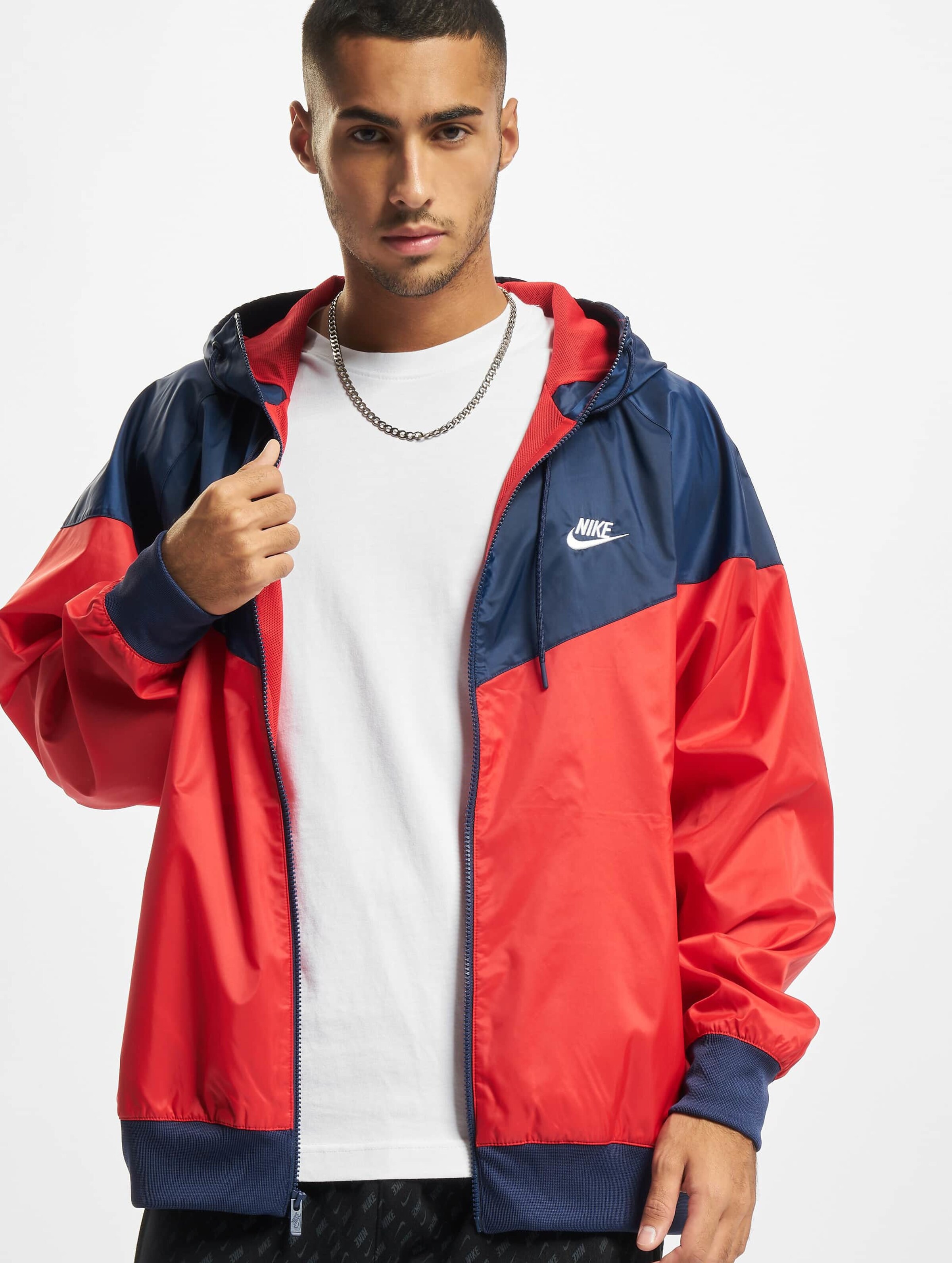 Nike woven jacket outlet red