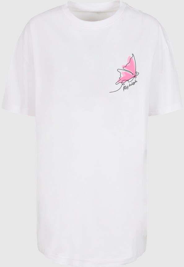 Ladies Fly High Oversized Boyfriend Tee-2