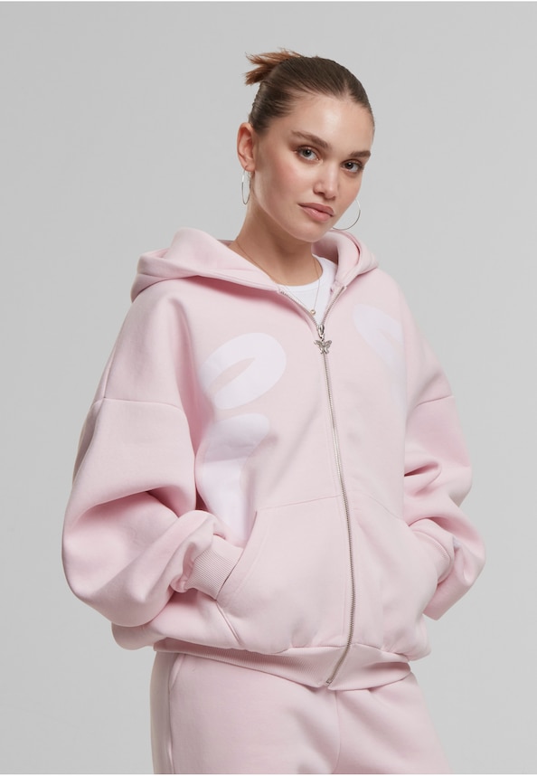 FELI Oversized washed Zip Hoodie-0