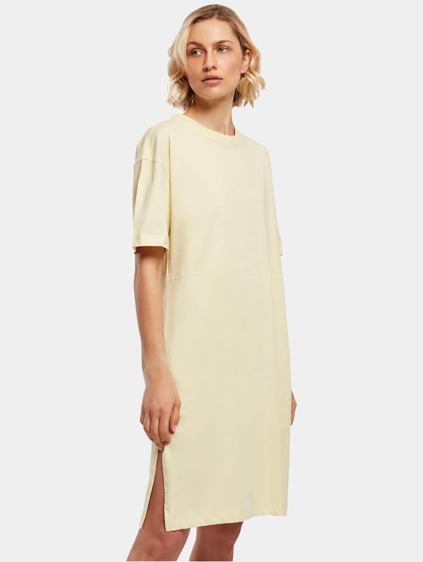 Ladies Organic Oversized Slit Tee-0
