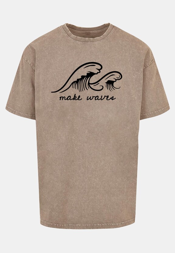 Summer - Make waves Acid Washed Oversize -2