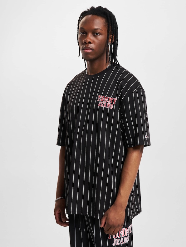 Tommy Jeans Ovz Pinstripe T-Shirt-2