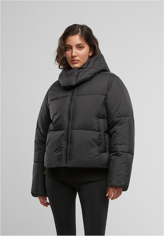 Ladies Hooded Collar Puffer Jacket