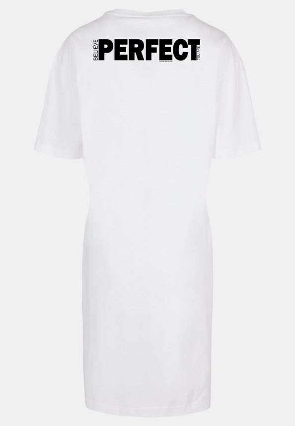 Ladies Believe Front Oversized Slit Tee-4