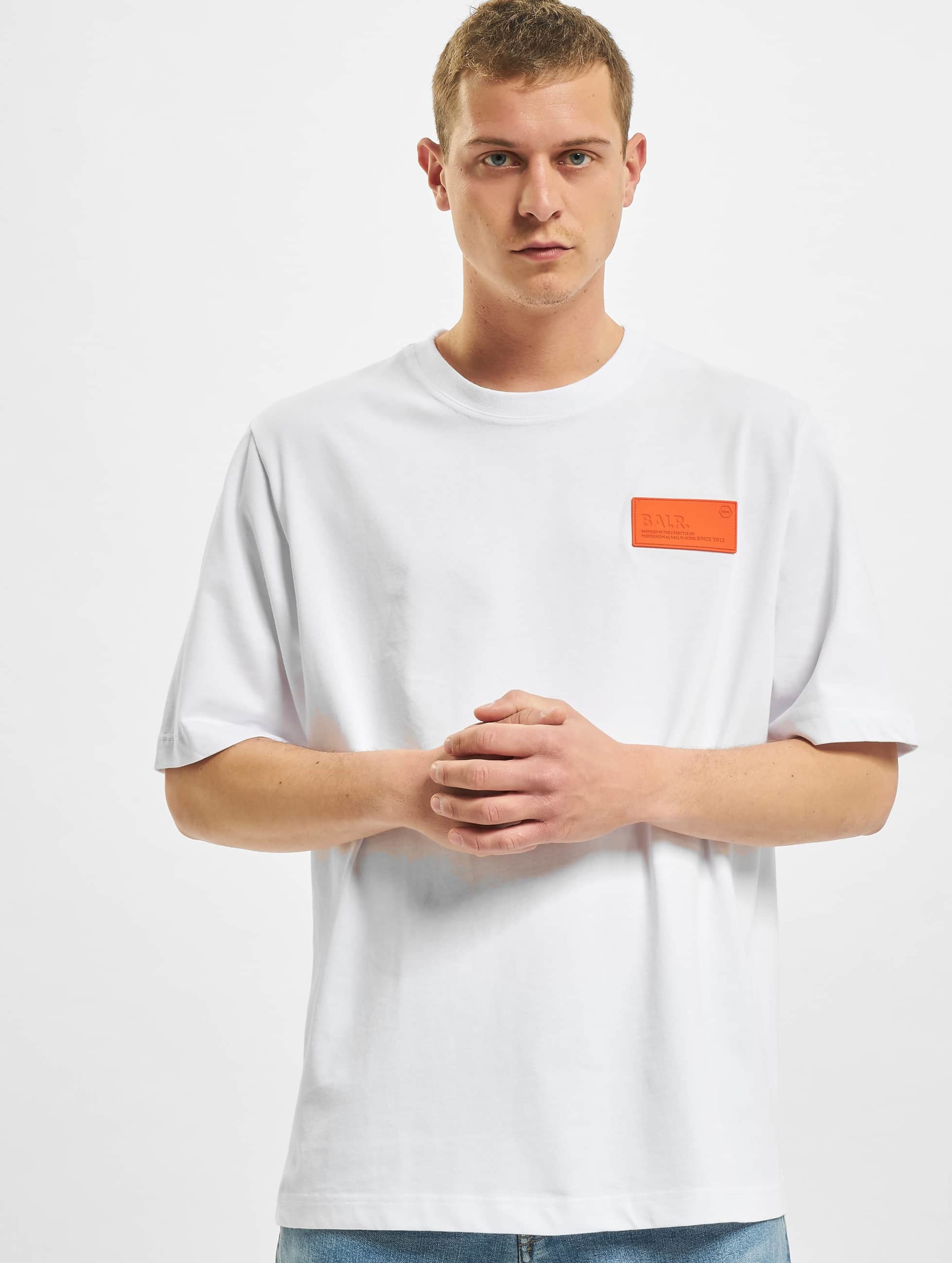 BALR. Tシャツ LOAB LOOSE FIT T-SHIRT WHITE-