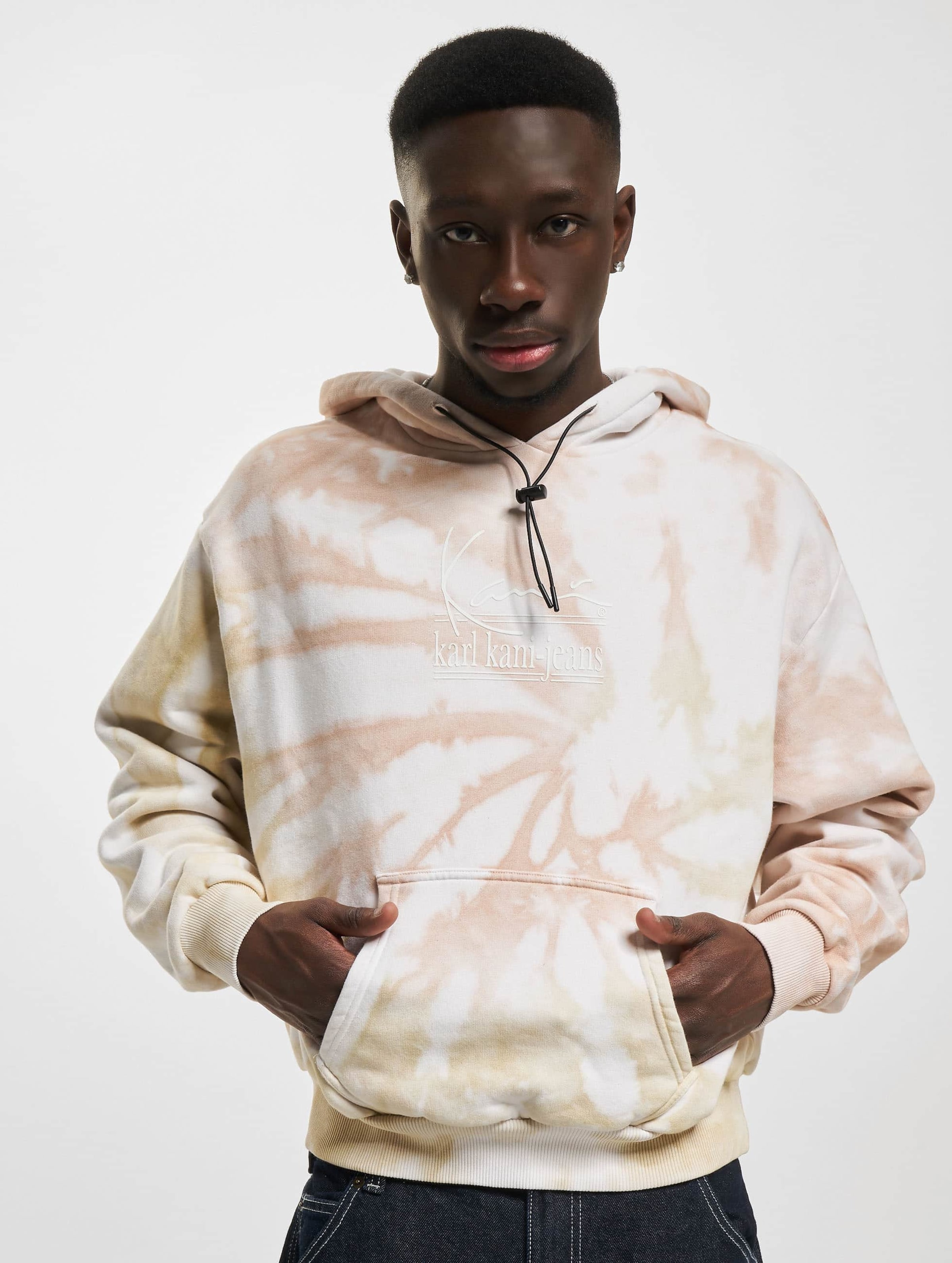 Tan tie best sale dye hoodie