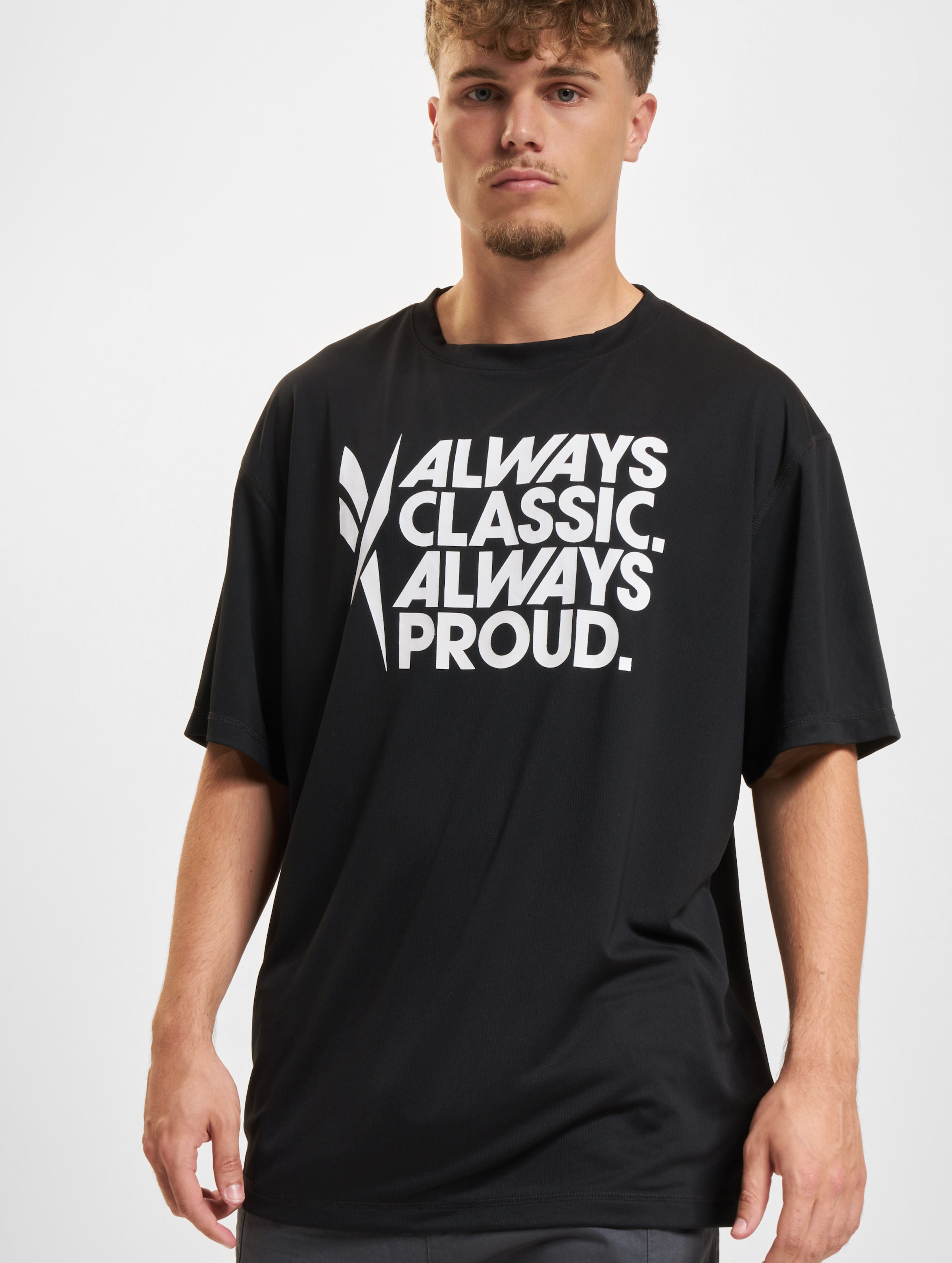 Reebok Pride T-Shirt Männer,Unisex op kleur zwart, Maat M