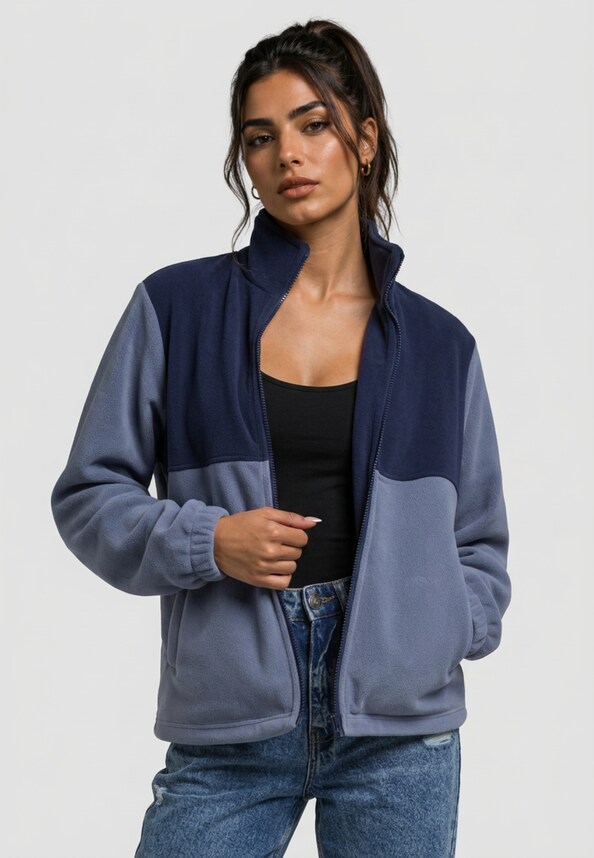 Ladies Double Polarfleece-0