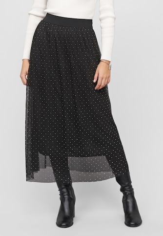 Longform Skirt with rhinestones