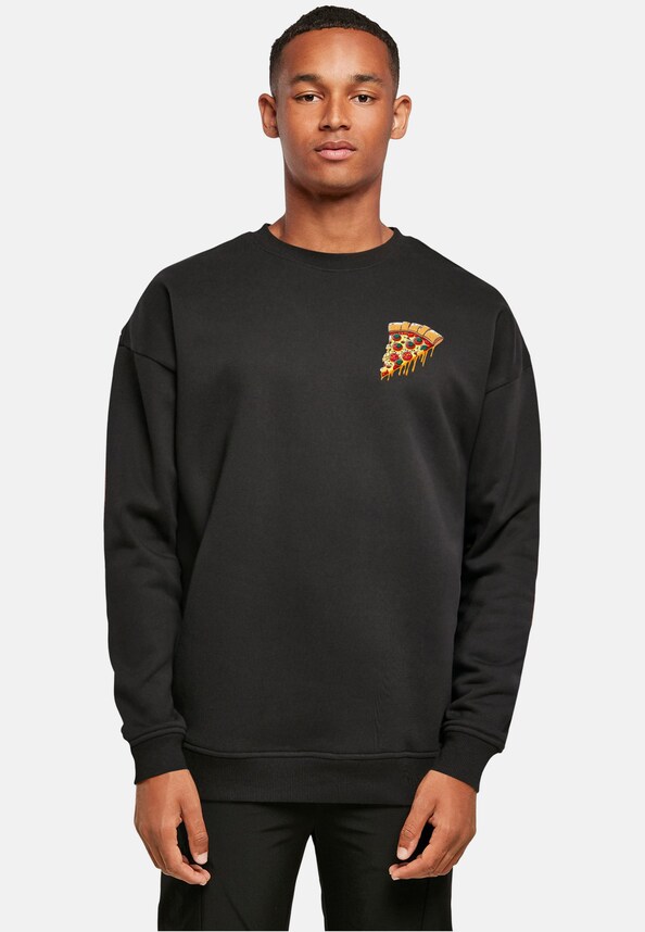 Merchcode Pizza Comic Sweat Crewneck-0