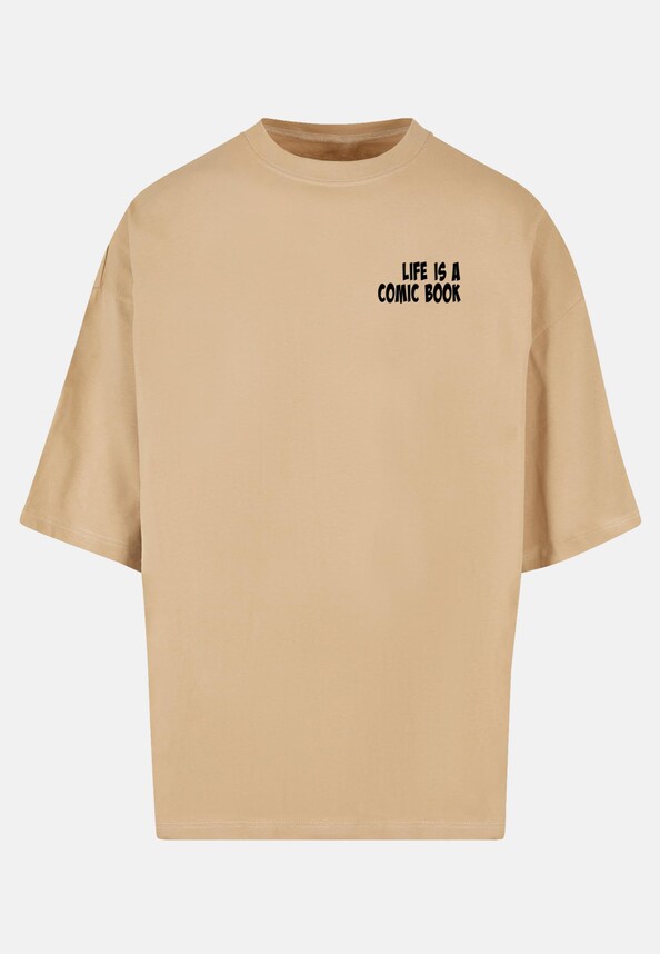 POD Book Comic Huge Tee-4