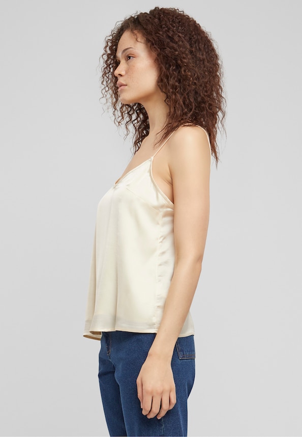 Ladies Viscose Satin Slip Top-2