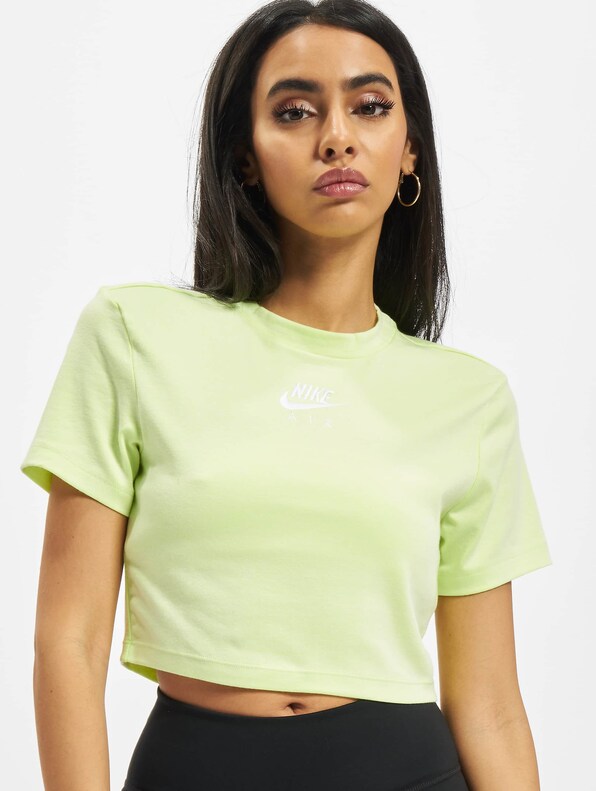 Nike Air Crop Top Lime-0