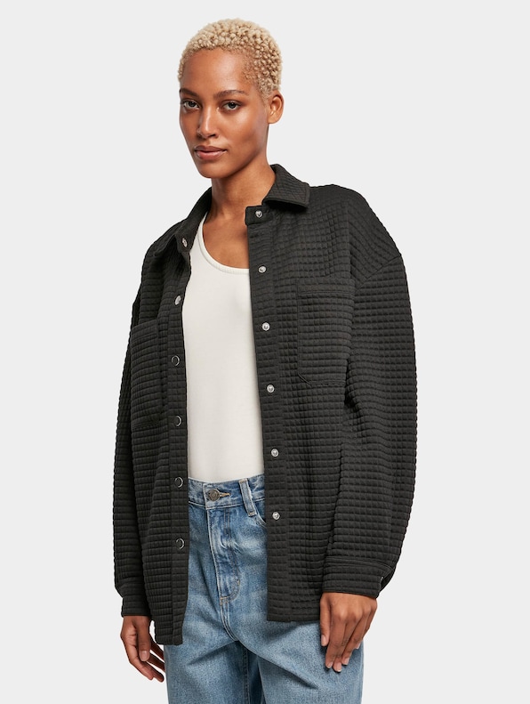 Ladies Quilted Sweat -0